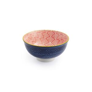 Kitchencraft Mikasa Nibble Bowl Blue Red Arc 12cm